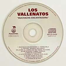 Los Vallenatos Muchacha Encantadora CD 1996 Fonovisa Latin Cumbia Spanish RARE ❤