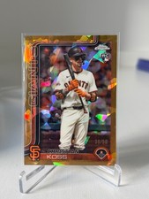 2025 Topps Chrome Update Sapphire - Christian Koss Gold /50 USC26