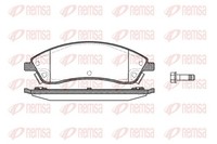 Remsa Bremsbelagsatz Scheibenbremse 1086.08 FüR Cadillac SRX AWD