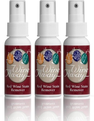 Wine Away Red Wine Stain Remover - Perfect Fabric Upholstery and Carpet Cleaner