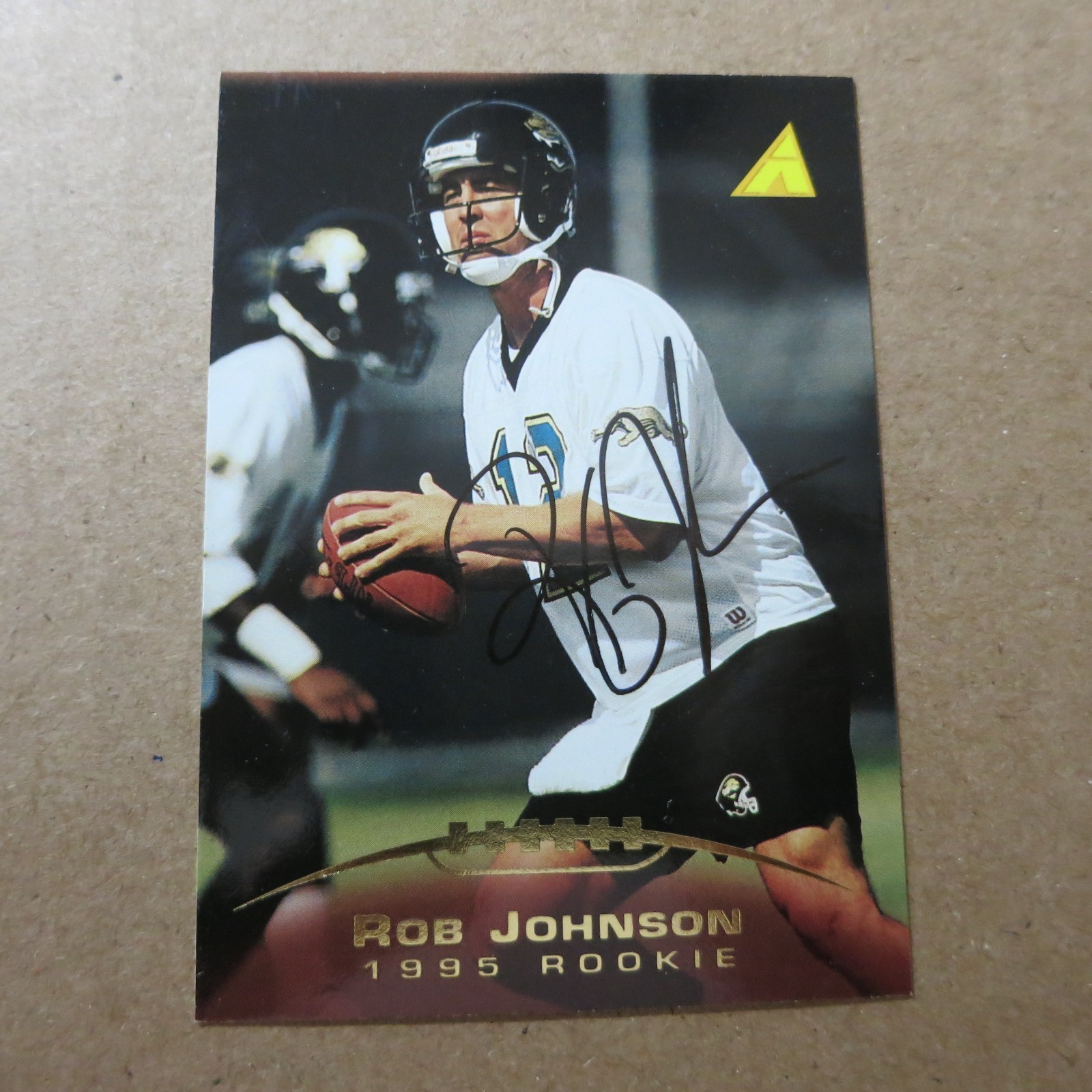 Rob Johnson Autograph 1995 Pinnacle #224 Jacksonville Jaguars U.S.C FREE Postage