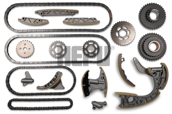 Steuerkettensatz Hepu 21-0306 FüR Vw Touareg 7P5 7P6 7LA 7L6 7L7 Phaeton 3D1 3D2-image