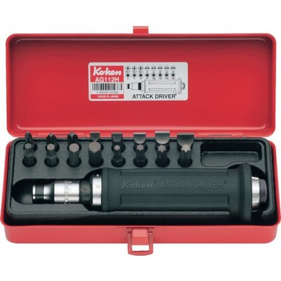KOKEN AG112H Impact Attack Schraubendreher Set Japan Made in Japan