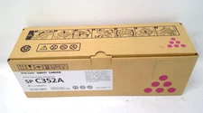 GENUINE RICOH SAVIN LANIER SP C352A 408213 Magenta Toner Cartridge M911-66