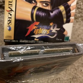 King of Fighters 95 Boxed w/RAM Cartridge Sega Saturn Japan import US Seller