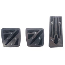 Oshotto 3 Pcs Non-slip Manual Cs-048 Car Pedals Kit Pad Covers Set For All Cars