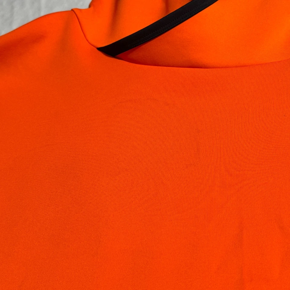 UNDER ARMOUR x PALM ANGELS Prison Orange and Black Hoodie Hooded 3XL Sweatshirt - Image 3 of 4