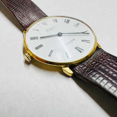 Vintage GARRARD Gold Plated 17 Jewel Incabloc Swiss Mens Watch - Picture 5 of 15