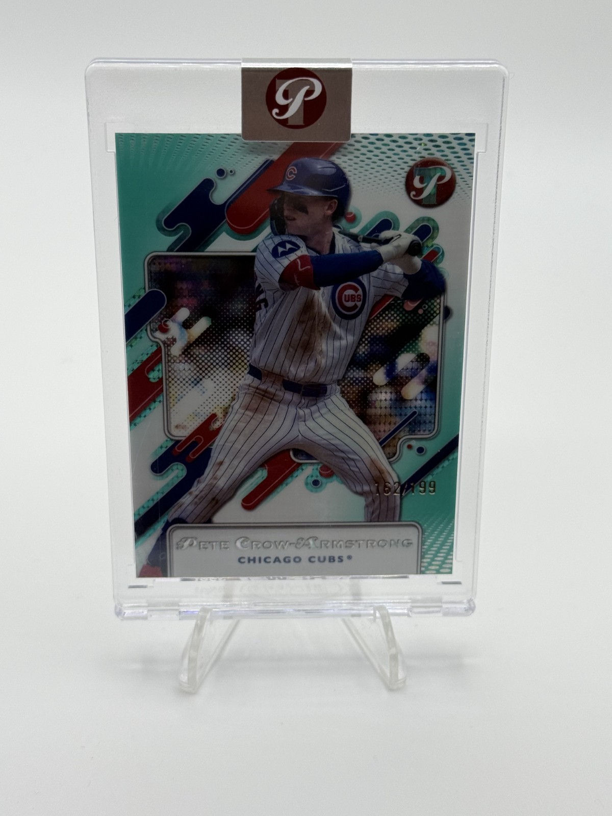 2025 Topps Pristine - Pete Crow-Armstrong #6 Aqua Refractor /199