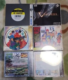 NEC PC Engine DUO-RX PCE-DUORX Console with 6 Games Set Tested