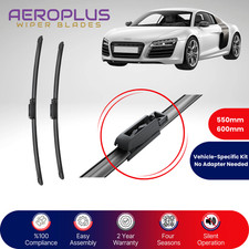 WOBERMANN Scheibenwischer vorne für Audi R8 42 (2007-2015) 2tlg Set Paar