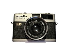 Vintage Minolta Hi-matic F Rokkor 38mm f2.7 35mm Film Camera Untested