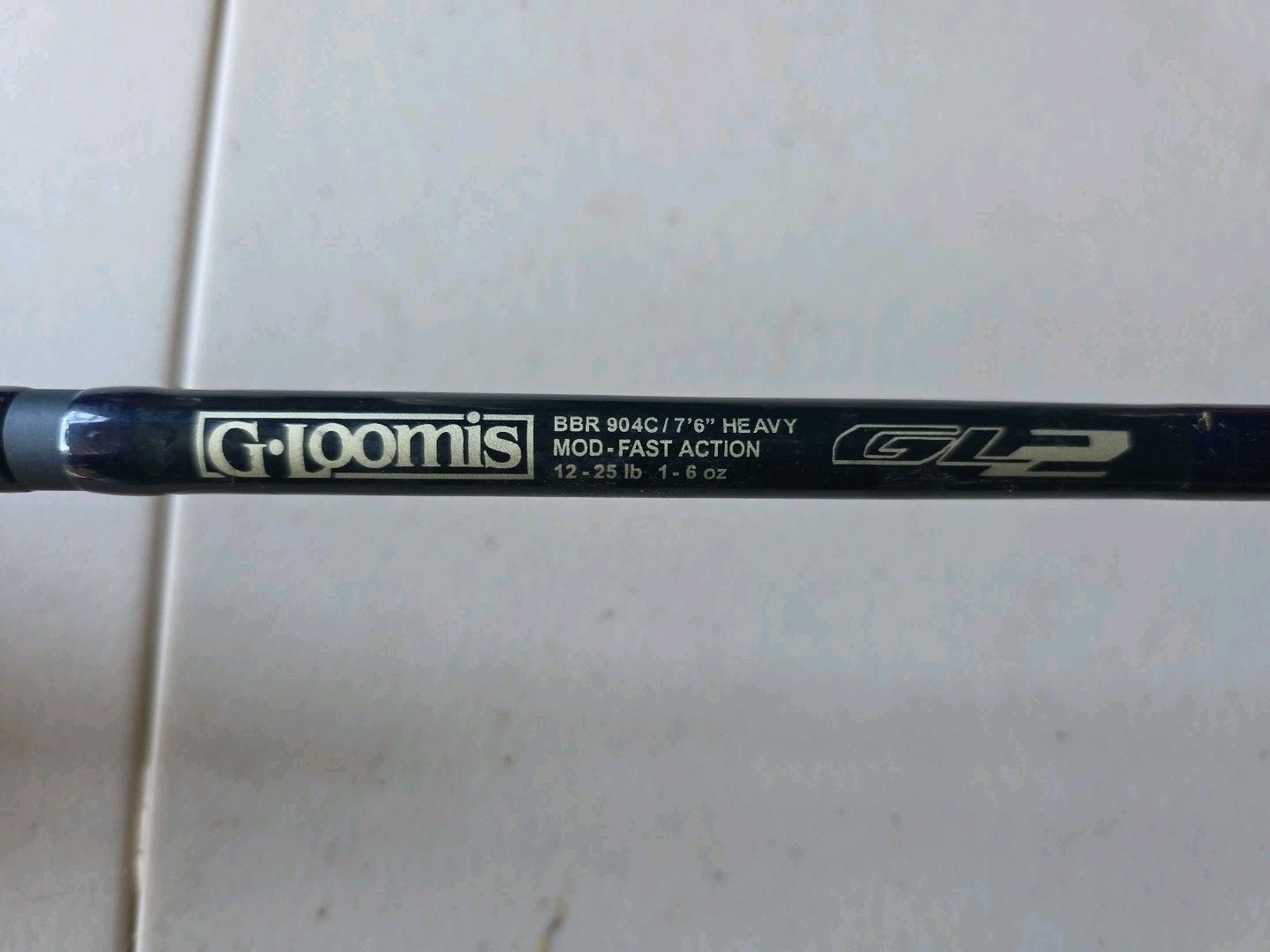 G  Loomis  BBR 904C 7'6" Heavy MOD FAST ACTION