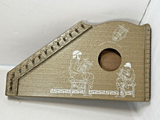 JR ZITHER HARBERT ITALIANA MILANO 1950  S FOLK STRING LAP HARP INSTRUMENT