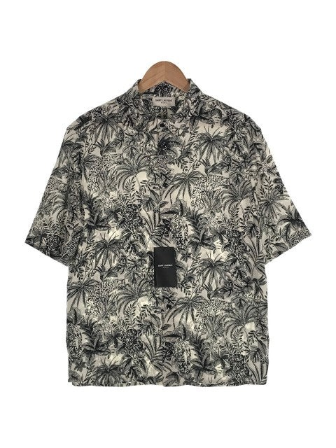 Camicia SAINT LAURENT PARIS stampata viscosa rayon 601070 Y2C23 taglia 39 usata