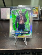 2025 Topps Chrome WWE - Karl Anderson #79 Neon Green & Black Refractor