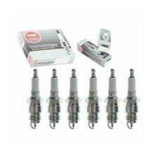 6 pc NGK V-Power Spark Plugs compatible with Ford F-150 4.9L L6 198... Fast Ship