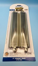 Bachmann HO EZ / E-Z Track System, 9” Straight Track 4 Pack (44511) - Brand New