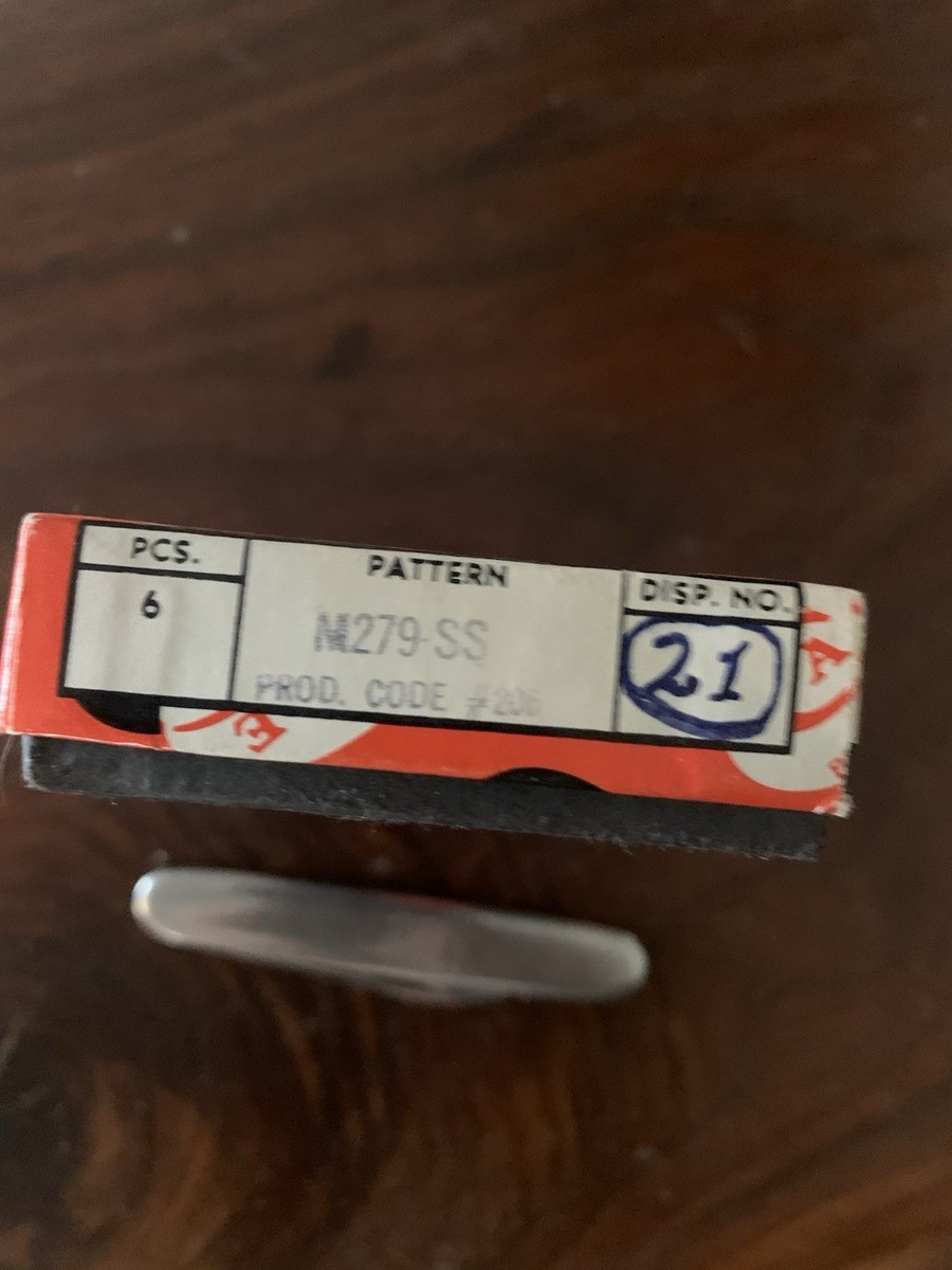 VINTAGE 1965-1969 CASE XX M279 FOLDING POCKET KNIFE IN ORIGINAL