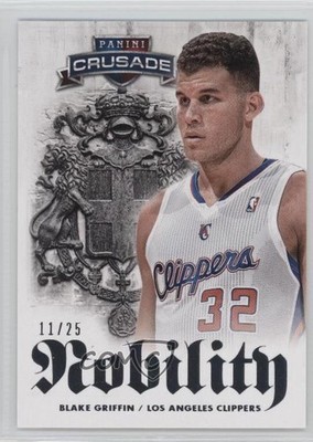2013-14 Panini Crusade Nobility Silver 11/25 Blake Griffin #35 c0v