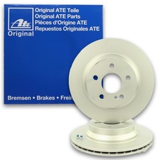 2x ATE Bremsscheiben-Satz Hinten Ø300mm passend für Mercedes-Benz GLK-Klasse 