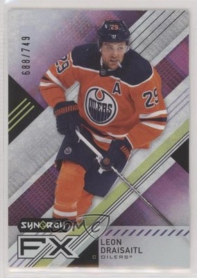 2021-22 Upper Deck Synergy FX 688/749 Leon Draisaitl #FX-LD mq5