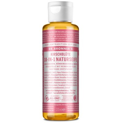 Dr. Bronners 18-IN-1 Naturseife Kirschblüte   120ml