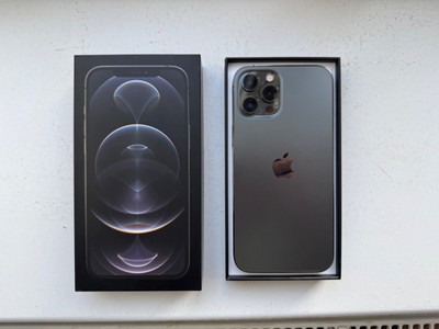Apple iPhone 12 Pro Max - 256GB - Grau (Ohne Simlock) (Dual-SIM)