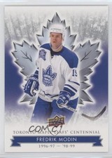 2017 Upper Deck Toronto Maple Leafs Centennial Fredrik Modin #40 py2