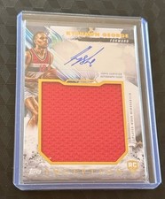 Topps Basketball Inception 2024∕25 - Kyshawn George RC Jumbo Relic Auto Card