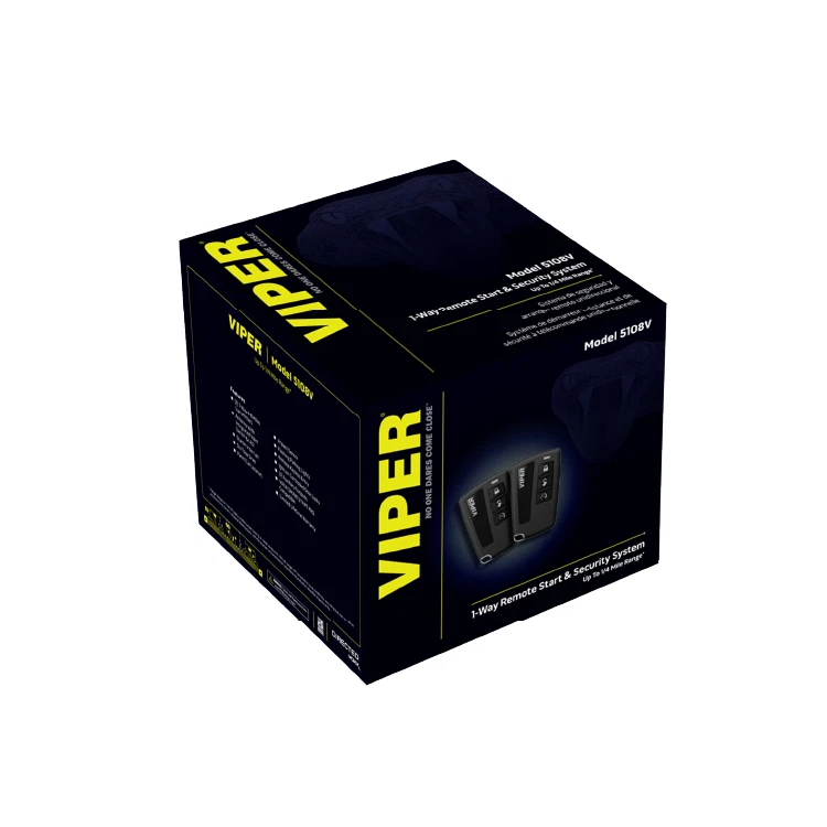 VIPER 5108V / 1-WAY REMOTE START & SECURITY SYSTEM / ALARM W/ REMOTE START *NEW* - Image 4 of 4