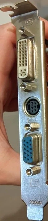 Visiontek ATI Radeon 9250 256MB V/D/VO TV output VT-9250256P Video Card Vintage - Image 4 of 4