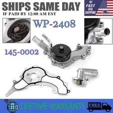 Engine Water Pump & Gasket & Thermostat Housing For Dodge Durango 3.6L 2011-2015
