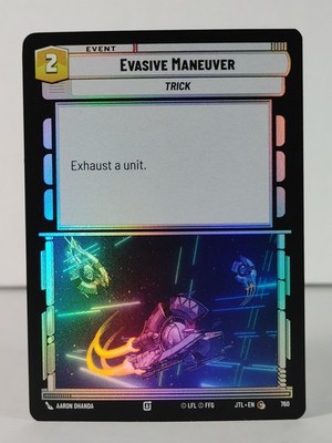 Evasive Maneuver - Foil - Jump to Lightspeed - Star Wars Unlimited  #760  T