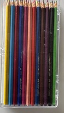 Faber-Castell 24-Pieces Watercolor Pencils in hard plastic case ALL NEW