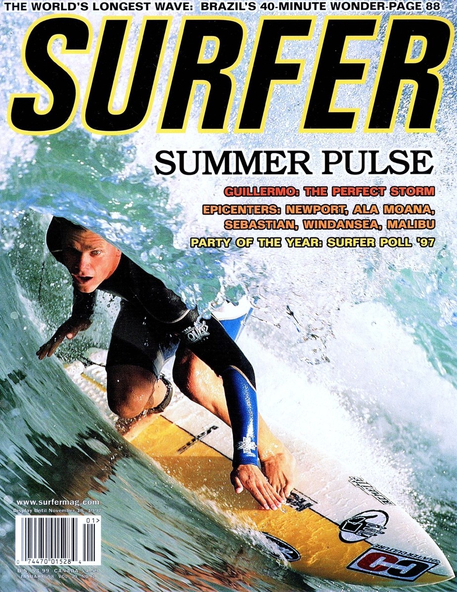 Surfer Magazine / January 1998 / Vol. 39 ~ No. 01 / Surfing