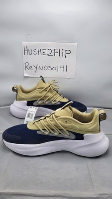 Men Size 10 Adidas AlphaBoost V2 Sneakers Georgia Tech  display picture 1