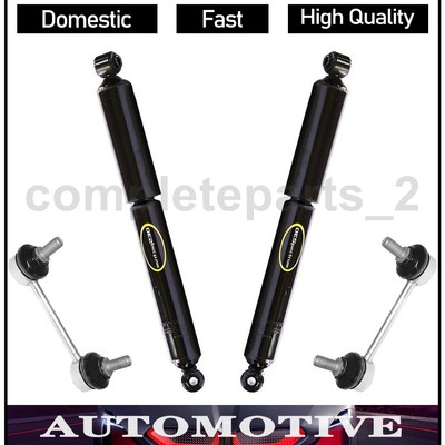 4 Rear Shocks  Stabilizer Bar Fits Ford Transit Connect 2.0L
