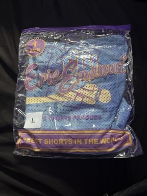 Eric Emanuel EE Carolina Blue Mesh Shorts Size Large