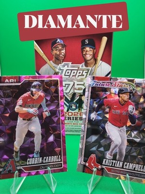 2026 Topps Series 1 - Diamante Foil Parallel Silver & Pink - YOU PICK