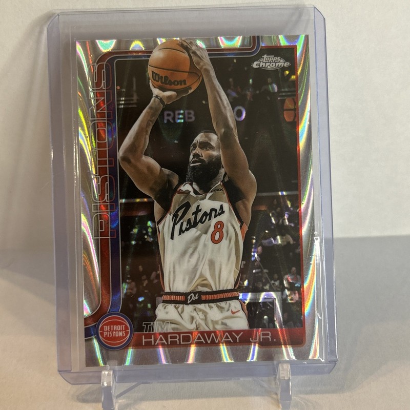 2025-26 Topps Chrome - Tim Hardaway Jr. #7 RayWave Refractor