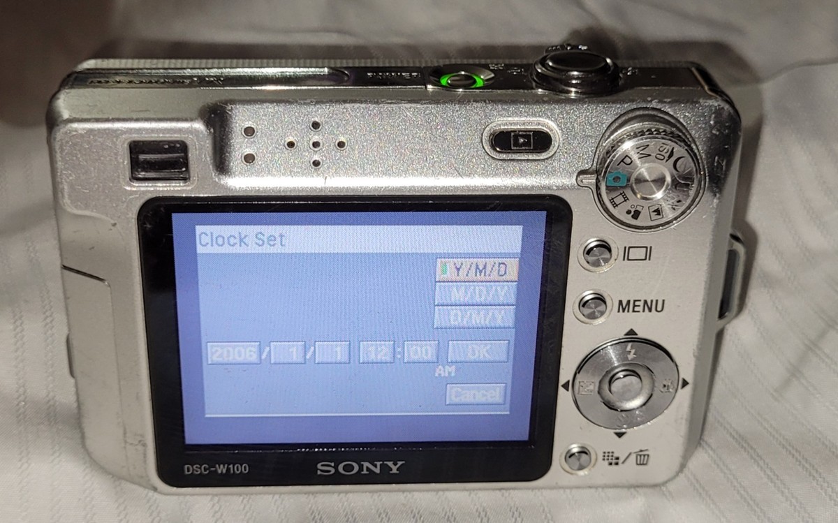 Sony Cyber-shot DSC-W100 8.1MP Digital Camera | eBay