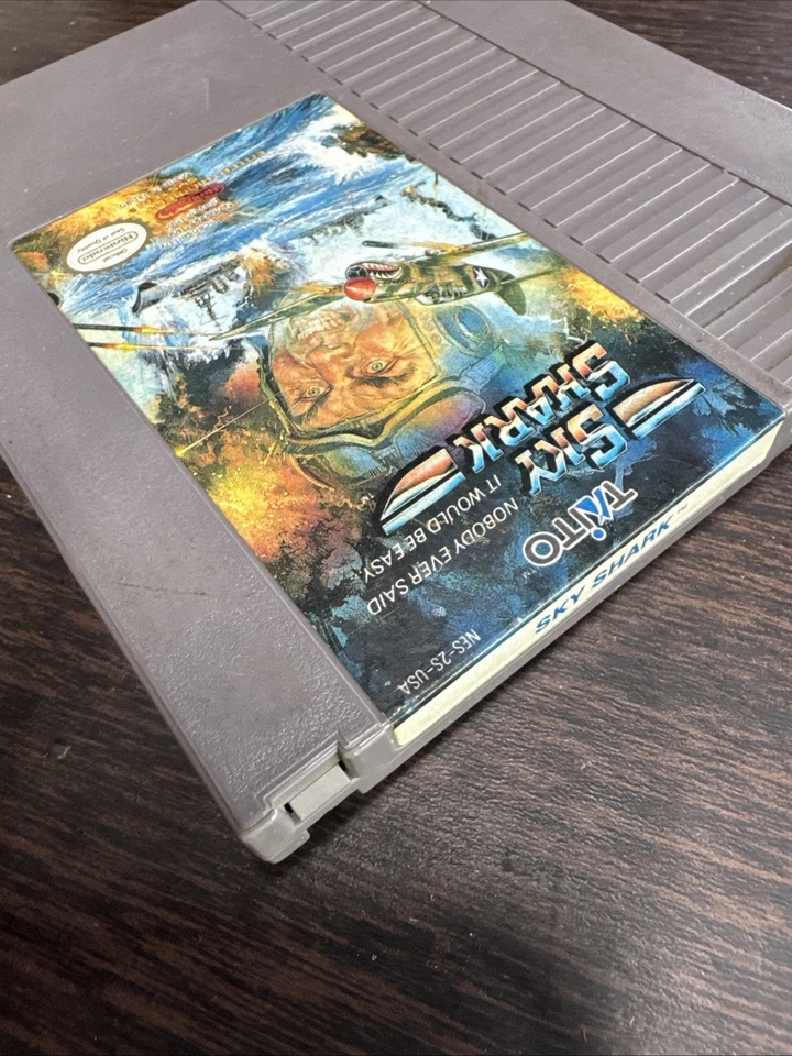 Sky Shark Nintendo NES Game Authentic Cartridge Only Tested - Image 3 of 4
