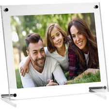 Picture Frame, 8.5x11 Clear Acrylic Photo Frame A4 Letter Size Decorative Pos...