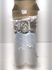 2 Pack 1 Liter Sports Water Bottle with Long Straw Hockey Lacrosse 34 Oz Wate...