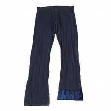 ISSEY MIYAKE MEN A-POC INSIDE Wrinkle Pleated Pants Size 35 K-125136 