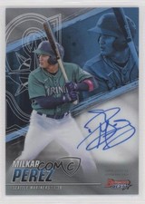 2021 Bowman's Best Best of 2021 Auto Refractor Milkar Perez #B21-MP Auto p9p