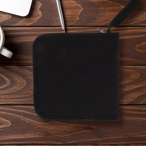 2 Pcs CD Storage Bag Dvd Wallet Carrying Case Travel Holder Cases - 第 12/12 張圖片