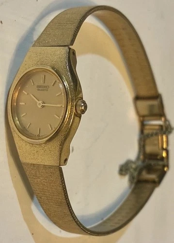 💛💛Gorgeous Vintage Classic Gold Plated SEIKO Women Watch 1980s💛💛