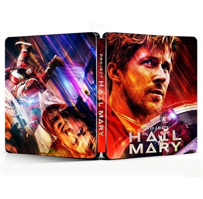 Custom Made Limited Edition Pro ject Hail Mary Steelbook Case New No Disc